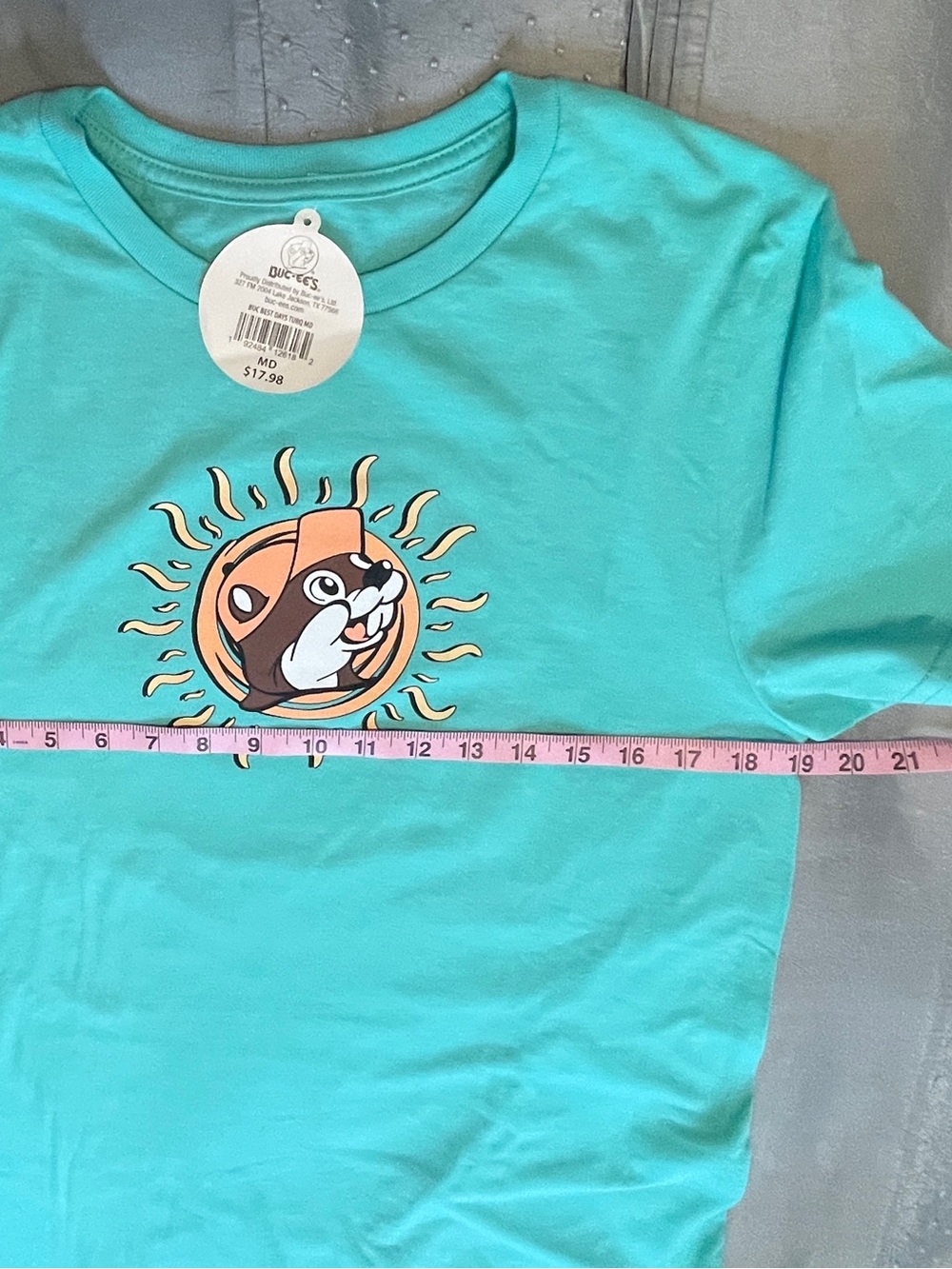 NWT Buc-Ees “Best Days Are Buc-Ees Days” Adult T-shirt size M - Picture 6 of 7